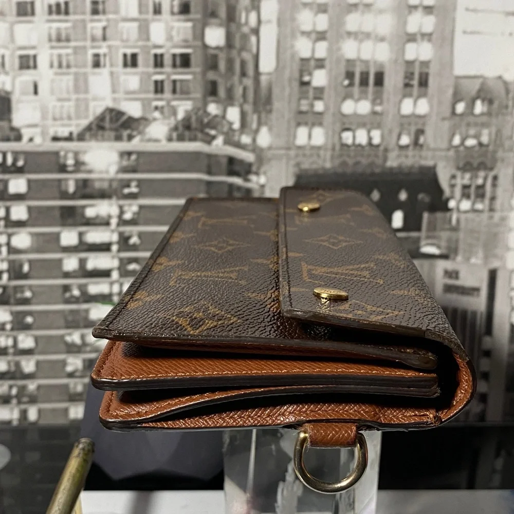 Authentic Louis Vuitton Monogram Portefeuille Acordion Long Wallet - Picture 16 of 16